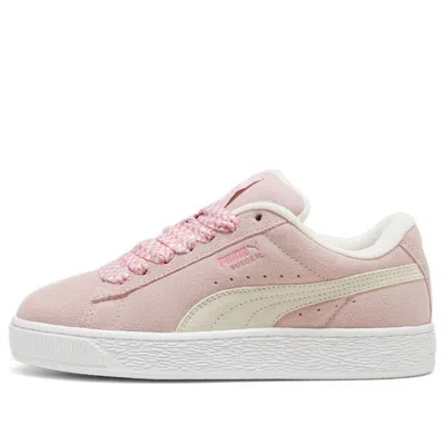 Puma (wmns)  Suede Xl Lace 'mauve Mist White' In Pink