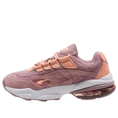 Puma (wmns)  Unisex Faux Fur Street Style Plain Logo Low-top Sneakers Pink