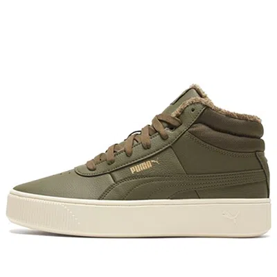 Puma (wmns)  Vikky Stacked High Board Shoes Olive Green