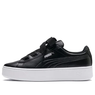 Puma (wmns)  Vikky Stacked Ribbon Core Sneakers Black/white