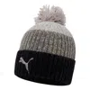 Puma (wmns)  Ws Pom Beanie 'black Grey' In Multi