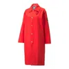 Puma (wmns)  X Ami Lightweight Jacket 'orange' In Red