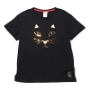 Puma (wmns)  X Charlotte Crossover Sp20 Pattern Round Neck Short Sleeve Black