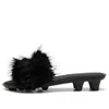 Puma (wmns)  X Fenty Cat Cleat Sandals 'chic Fur Black'