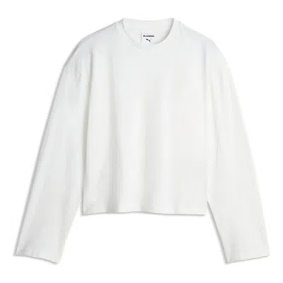 Puma X Jil Sander Women's Relaxed T-shirt In White