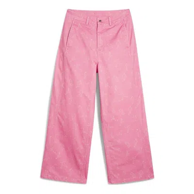 Puma (wmns)  X Kidsuper Pants 'mauved Out' In Pink