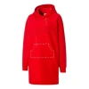 Puma (wmns)  X Michael Lau Wmn Back Pocket Hoodie Dress In Red
