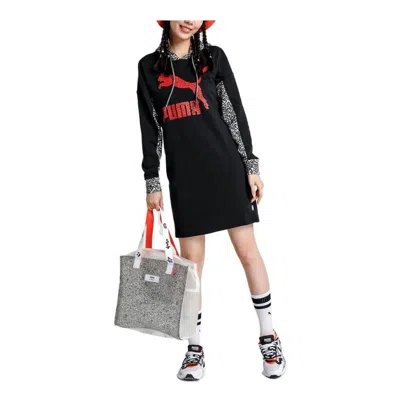 Puma (wmns)  X Mr Doodle Hooded D In Black