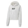 Puma (wmns)  X Santa Cruz W Cropped Hoodie In White