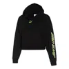 Puma (wmns)  X Santa Cruz W Cropped Hoodie In Black