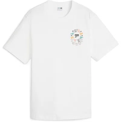 Puma (wmns)  Youth Graphic T-shirt 'white'