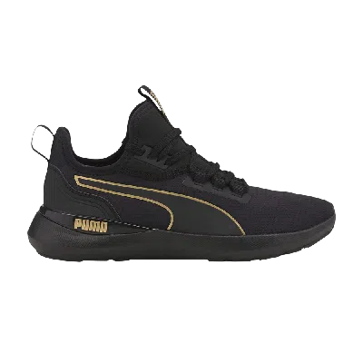 Pre-owned Puma Wmns Pure Xt 'black Team Gold'
