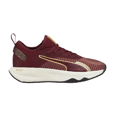 Pre-owned Puma Wmns Pwr Xx Nitro 'deco Glam - Aubergine' In Red