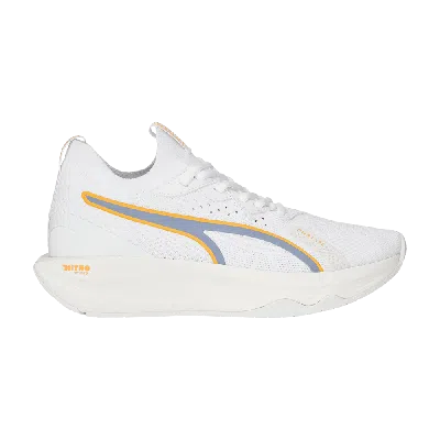 Pre-owned Puma Wmns Pwr Xx Nitro Luxe 'white Filtered Ash'