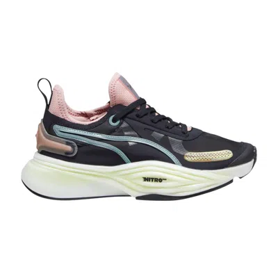 Pre-owned Puma Wmns Pwr Xx Nitro Squared 'black Future Pink'