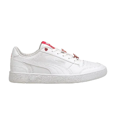 Pre-owned Puma Wmns Ralph Sampson Low 'galentine's Day' In White