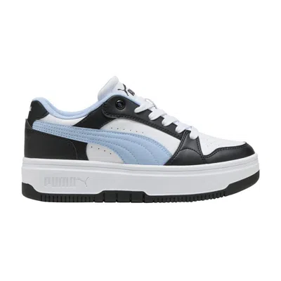 Pre-owned Puma Wmns Rebound Femme Low 'white Haute Tropic Black' | Women's Size 8.5