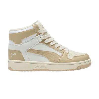 Pre-owned Puma Wmns Rebound Layup 'beige White' | Tan | Women's Size 10 In Brown
