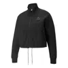 Puma (wmns) Re:t7 Crop Track Jacket Tr In Black