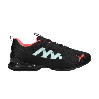Pre-owned Puma Wmns Riaze Prowl 'black Ignite Pink'