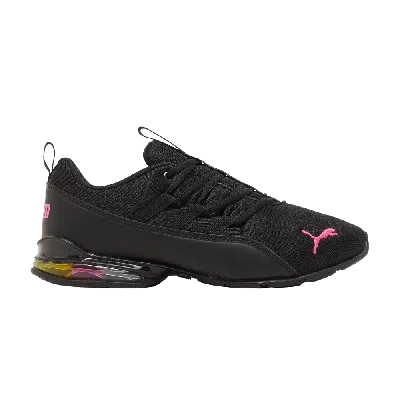 Pre-owned Puma Wmns Riaze Prowl Rainbow 'black Luminous Pink'
