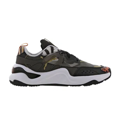 Pre-owned Puma Wmns Rise 'wild Cats - Black White Leopard' | Women's Size 5