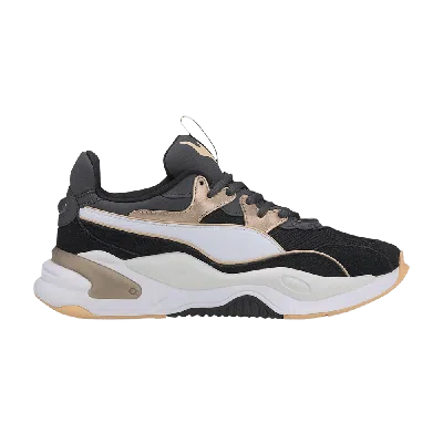 Pre-owned Puma Wmns Rs-2k 'soft Metal - Black Ebony'