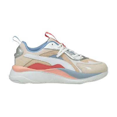 Pre-owned Puma Wmns Rs-curve 'aura - Shift Sand' In Cream