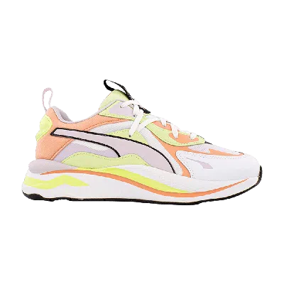 Pre-owned Puma Wmns Rs-curve Mis 'fog Peach Pink'