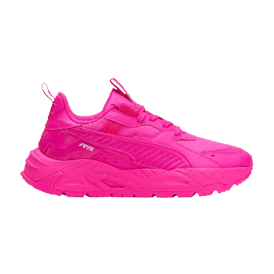 Pre-owned Puma Wmns Rs-trck 'spring Fling' In Pink