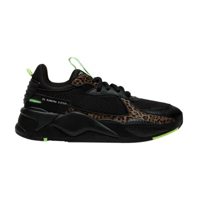 Pre-owned Puma Wmns Rs-x 'animal Print' | Black | Women's Size 7.5