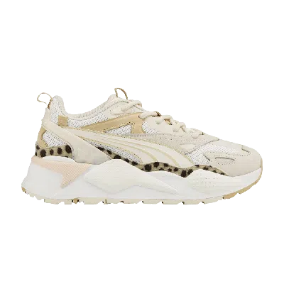 Pre-owned Puma Wmns Rs-x Efekt 'animalia' In Cream