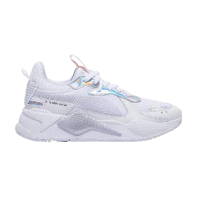 Pre-owned Puma Wmns Rs-x 'iridescent Purple Heather' In White