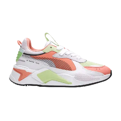 Pre-owned Puma Wmns Rs-x 'mismatched' In White