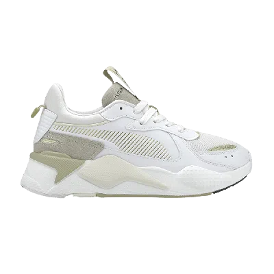 Pre-owned Puma Wmns Rs-x 'mono Metal - White Gold'