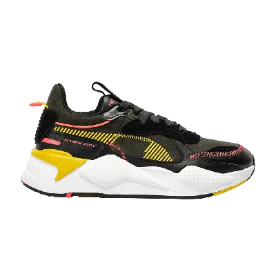 Pre-owned Puma Wmns Rs-x Proto 'black Sulphur'