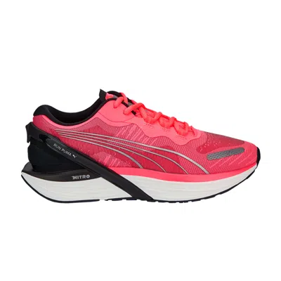 Pre-owned Puma Wmns Run Xx Nitro 'sunset Glow Black' In Pink