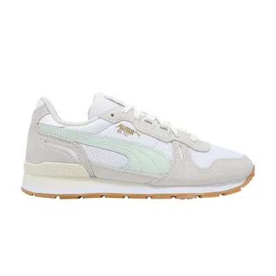 Pre-owned Puma Wmns Rx 737 'white Green Gum' | Women's Size 7.5