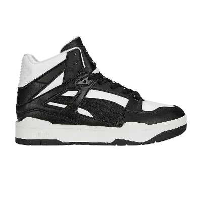 Pre-owned Puma Wmns Slipstream High 'runway' In Black
