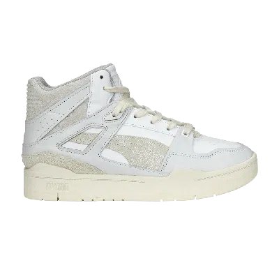 Pre-owned Puma Wmns Slipstream High 'thrifted - White Ivory'