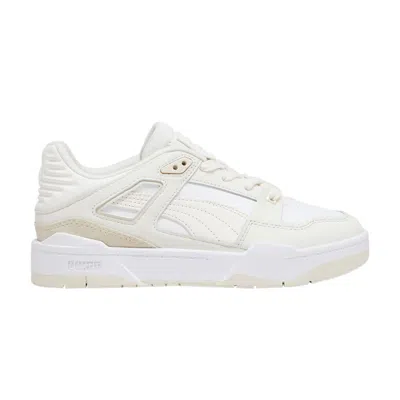 Pre-owned Puma Wmns Slipstream Lo 'self-love - Warm White' In Cream