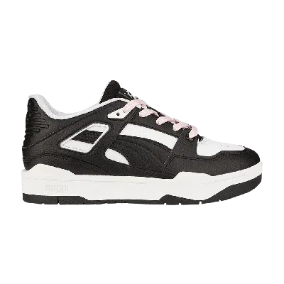 Pre-owned Puma Wmns Slipstream Runway 'white Black'