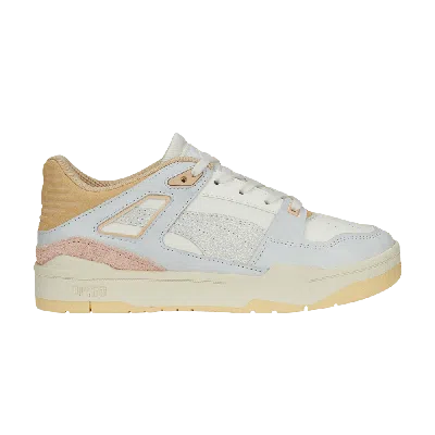 Pre-owned Puma Wmns Slipstream 'thrifted - White Pristine'