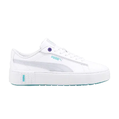 Pre-owned Puma Wmns Smash Platform V2 'candy - White Arctic Ice'
