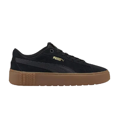 Pre-owned Puma Wmns Smash Platform V2 Sd 'black Gum'
