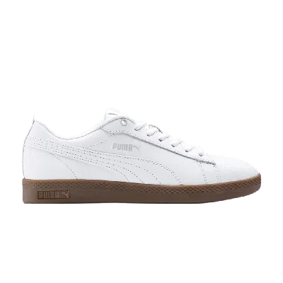 Pre-owned Puma Wmns Smash V2 L 'white Gum'