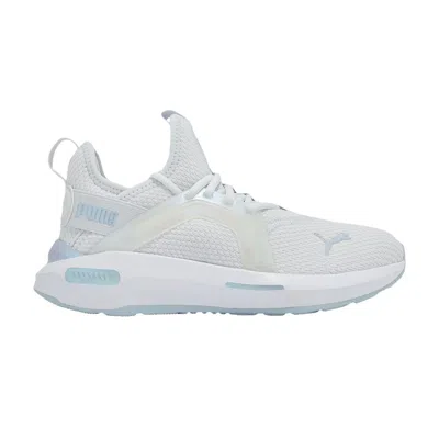 Pre-owned Puma Wmns Softride Enzo 5 Gleam 'white Blue' | Women's Size 9.5