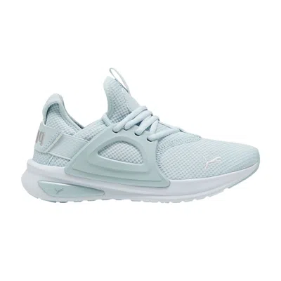 Pre-owned Puma Wmns Softride Enzo Evo 'molten Metal - Frosted Dew' | Blue | Women's Size 8