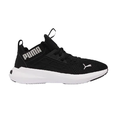 Pre-owned Puma Wmns Softride Enzo Nxt 'black Metallic Silver'