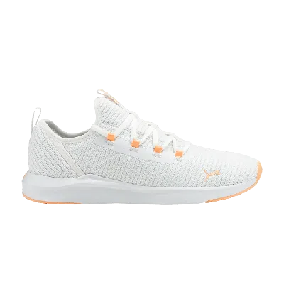 Pre-owned Puma Wmns Softride Finesse Sport 'white Fizzy Melon'